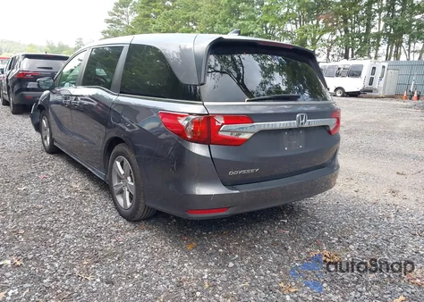 2019 Honda Odyssey Ex из США, поврежденный, VIN 5FNRL6H5XKB101407
